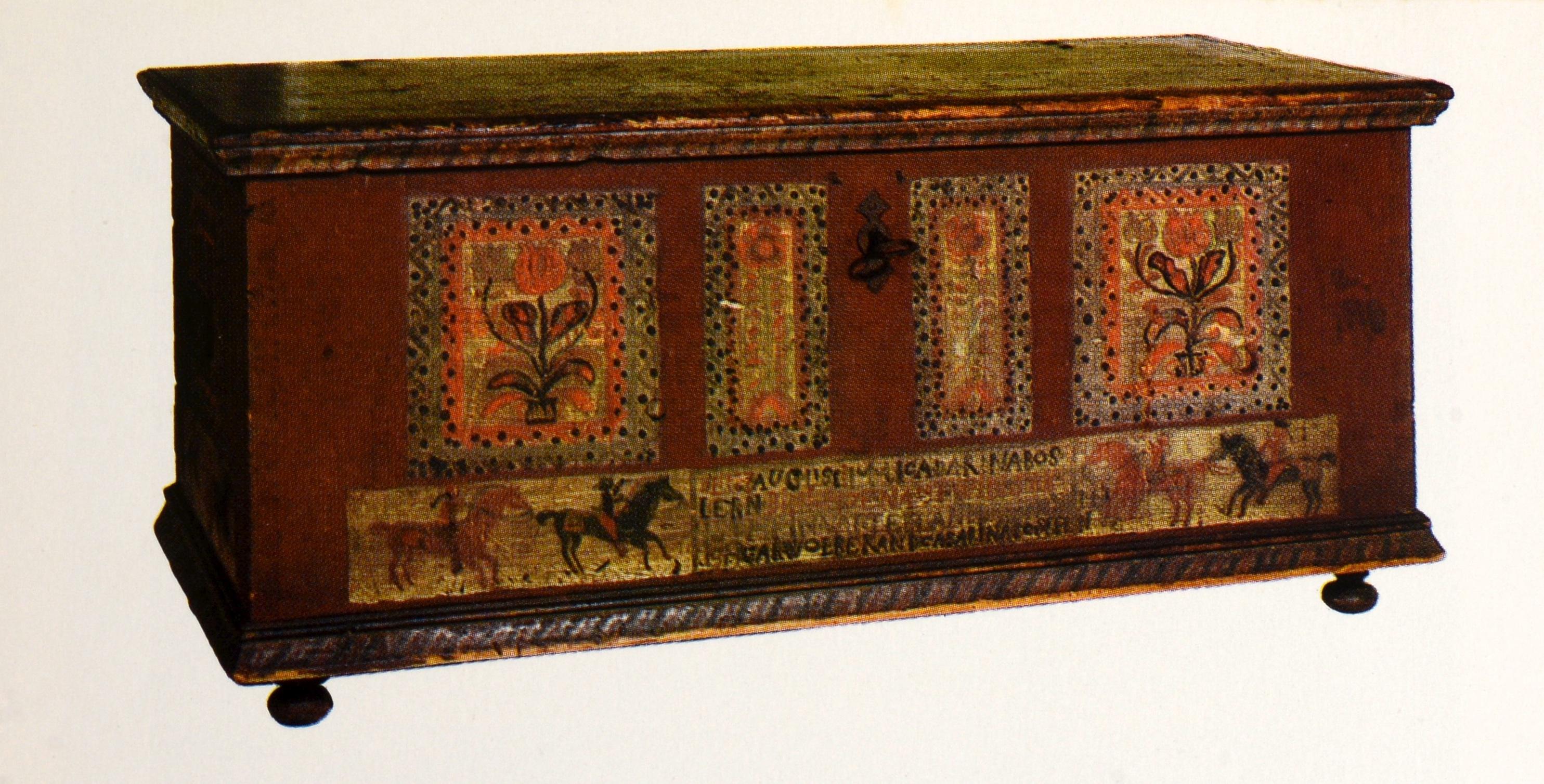 Paper The Pennsylvania-German Decorated Chest by Monroe H. Fabian, Stated 1st Ed  For Sale