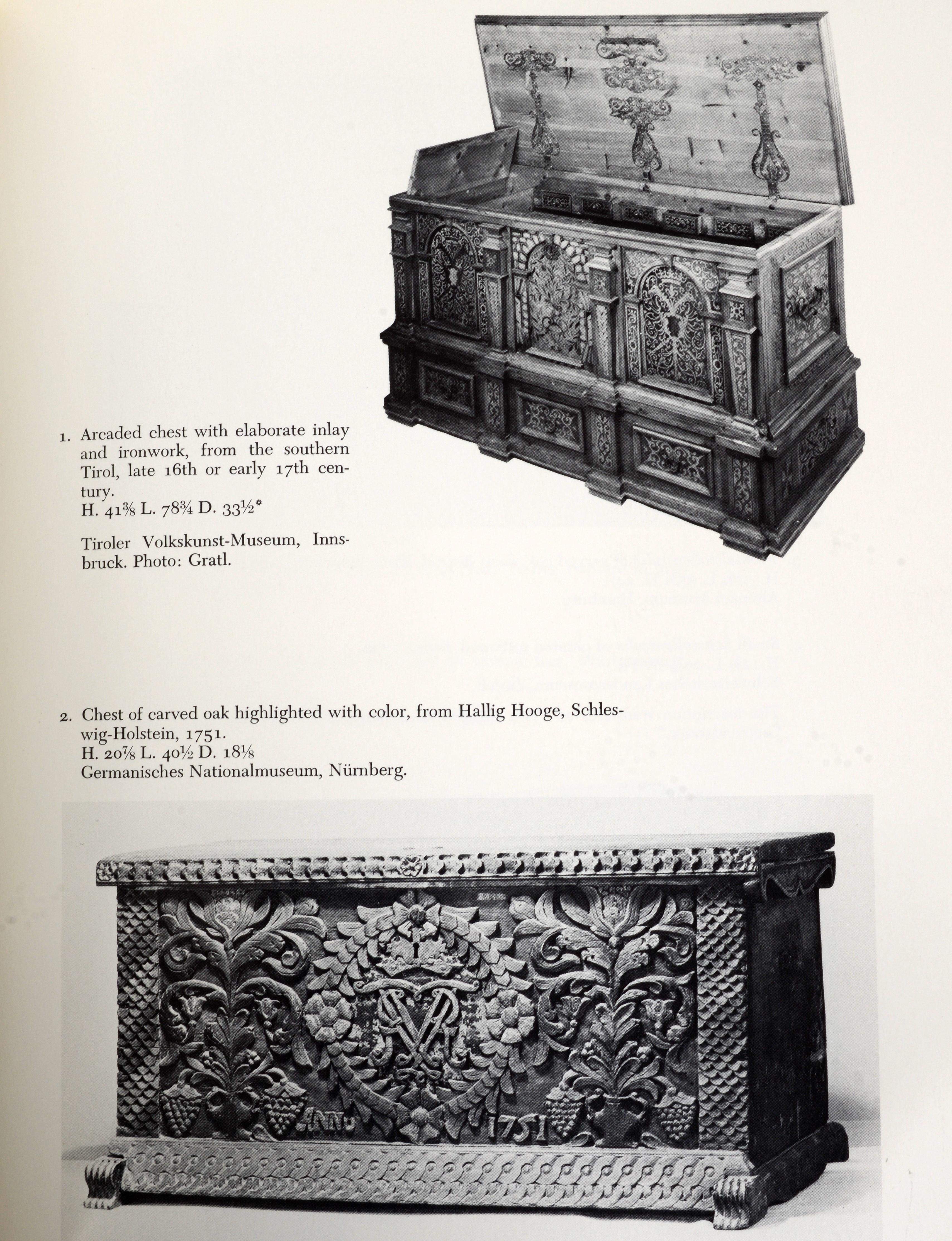 The Pennsylvania-German Decorated Chest by Monroe H. Fabian, Stated 1st Ed  For Sale 2
