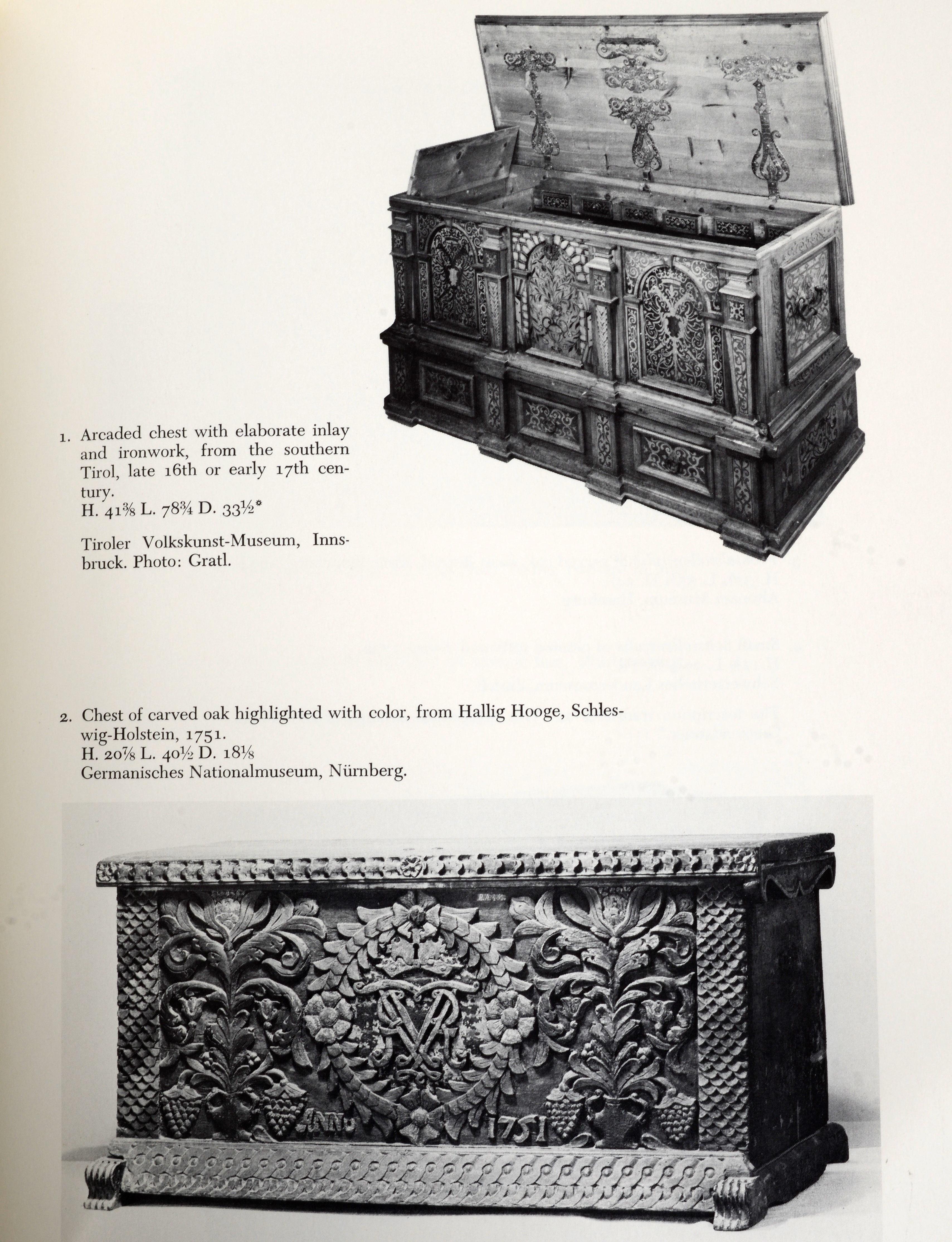 Il forziere decorato tedesco della Pennsylvania di Monroe H. Fabian, 1a ed. dichiarata in vendita 2