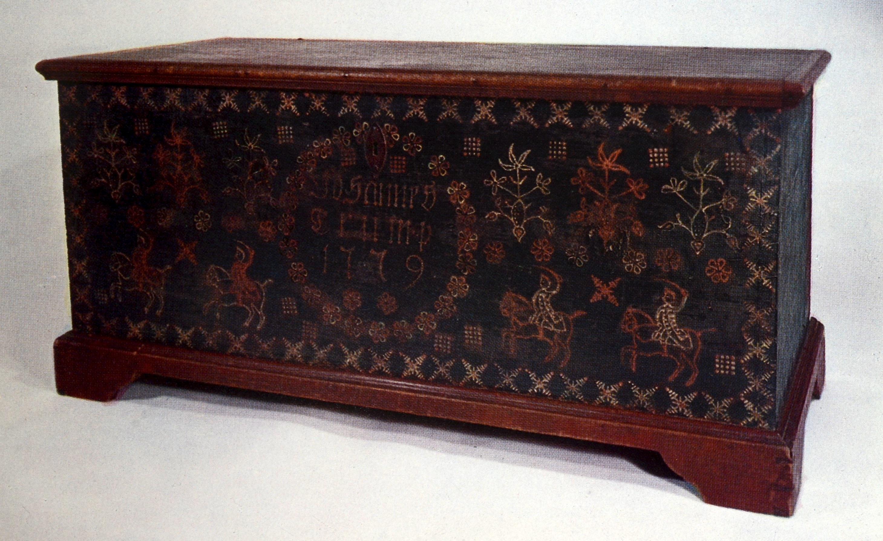 The Pennsylvania-German Decorated Chest by Monroe H. Fabian, Stated 1st Ed  For Sale 3