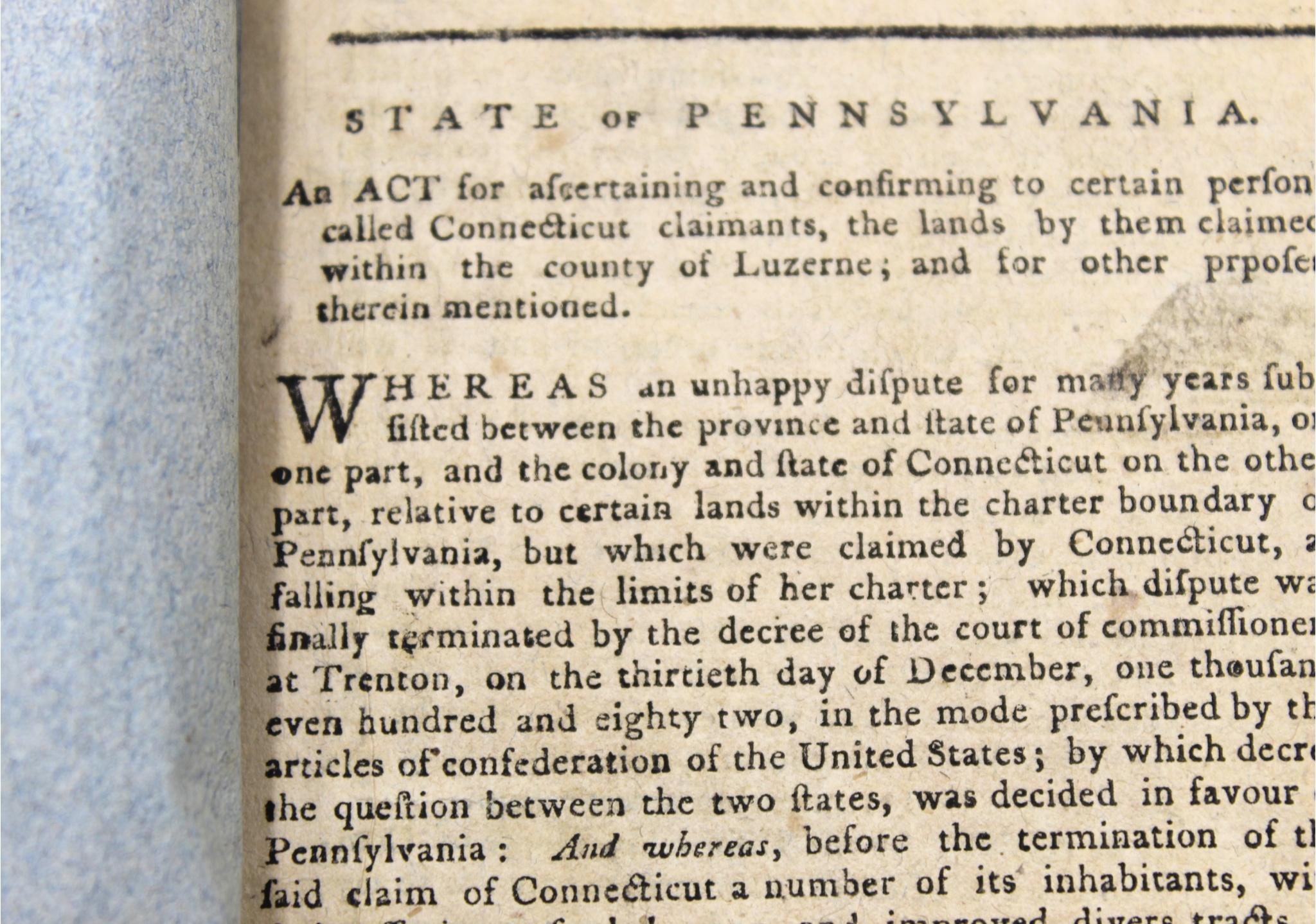 The Pennsylvania Journal und The Weekly Advertiser, herausgegeben am 16. Juni 1787 im Angebot 5