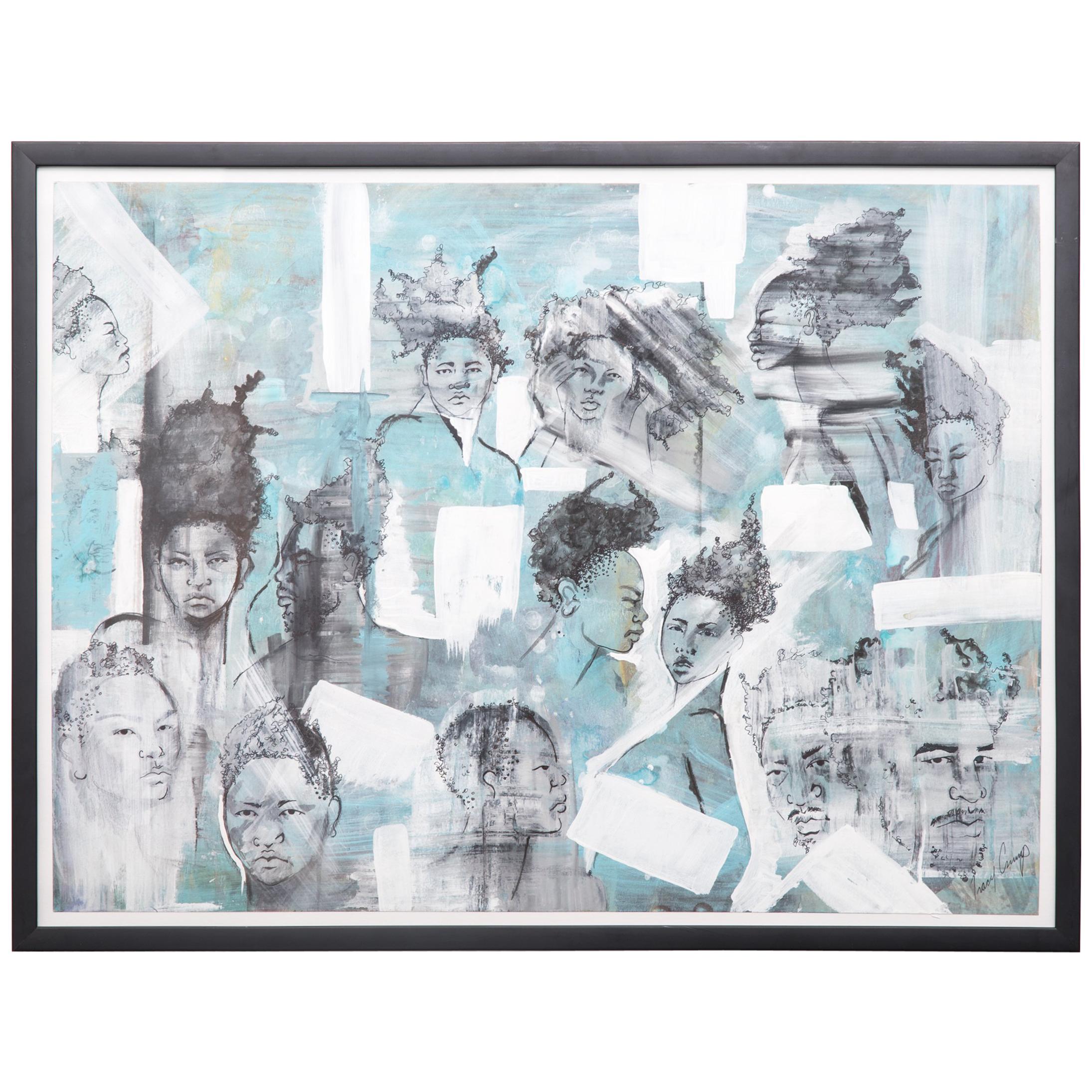 "The People People 2" by Tracy Crump For Sale