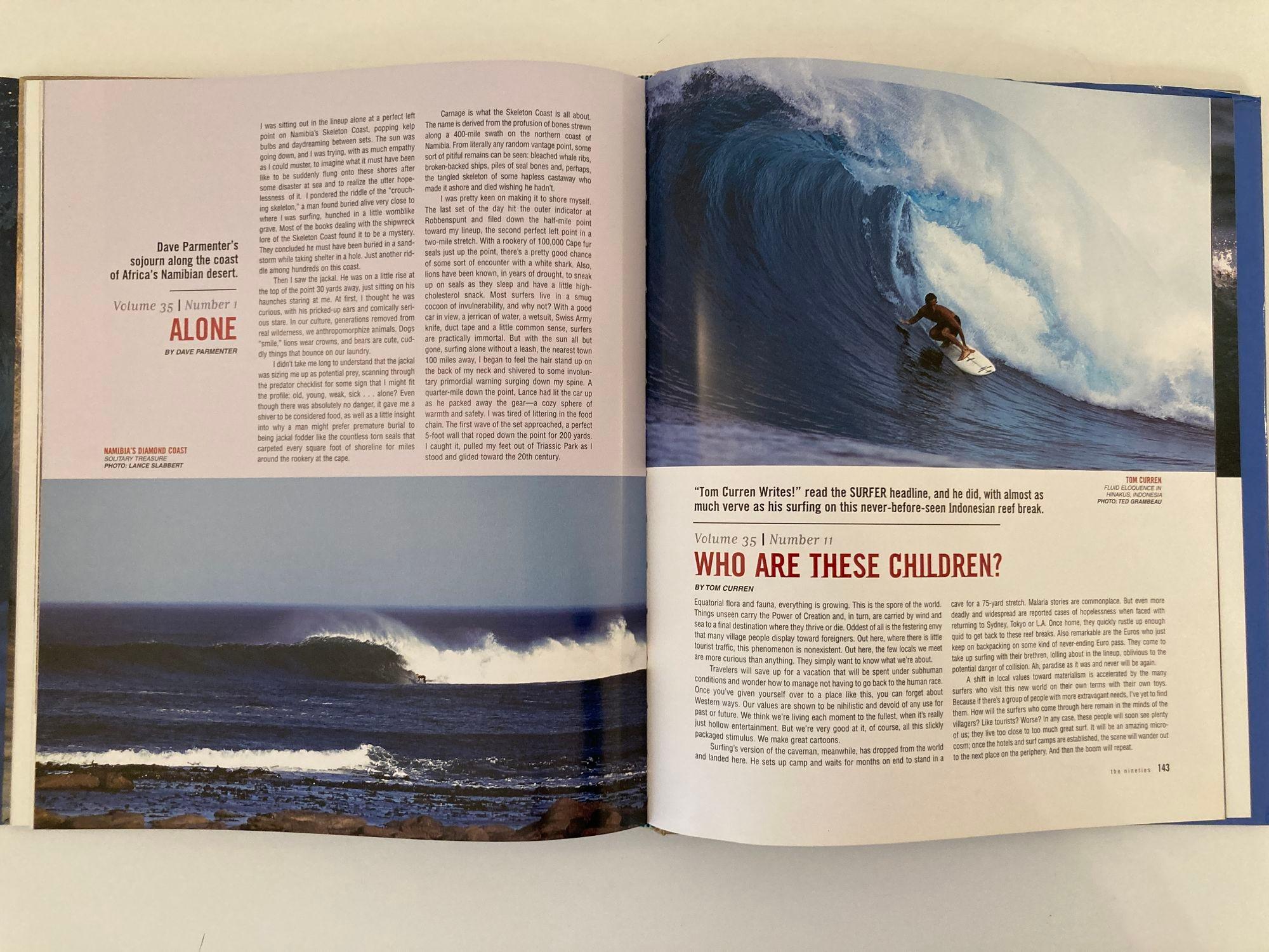 Le jour parfait, 40 ans de Surfer Magazine en vente 5