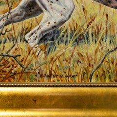 "The Perfect Point" Original Oil Painting by Ernest Hart