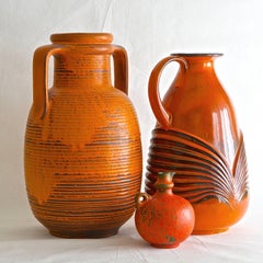 The Perfect Trio, Three Studio Crafted Mid-Century Vessels