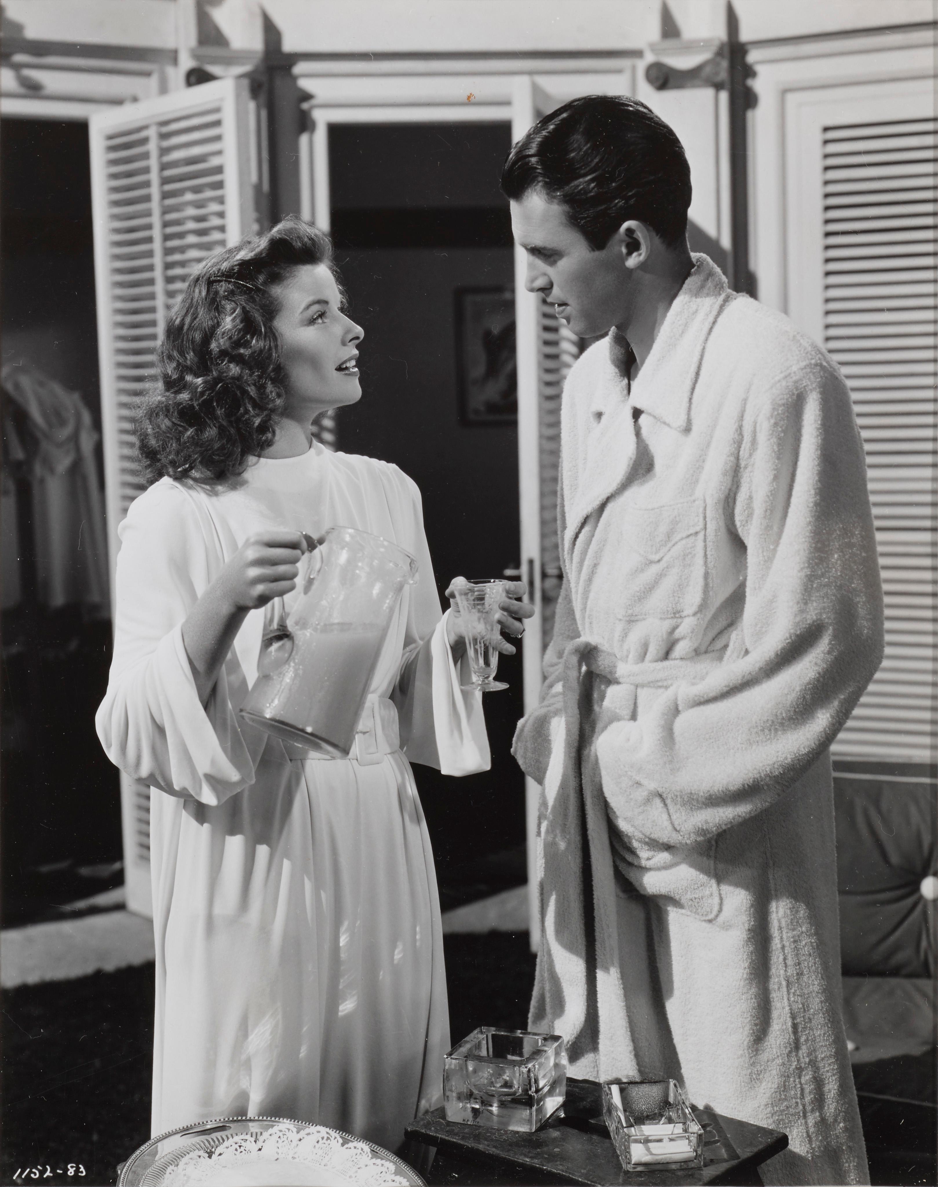 Original photographic production still for the classic 1940 comedy 
starring Cary Grant, Katherine Hepburn and James Stewart.

This piece is conservation framed with in a  Tulip wood frame and acid free card mounts and UV plexiglass. This piece