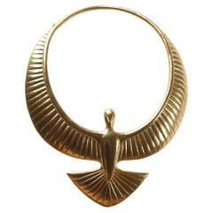 Collar Fénix de oro amarillo de 22 quilates de Judy Kensley McKie
