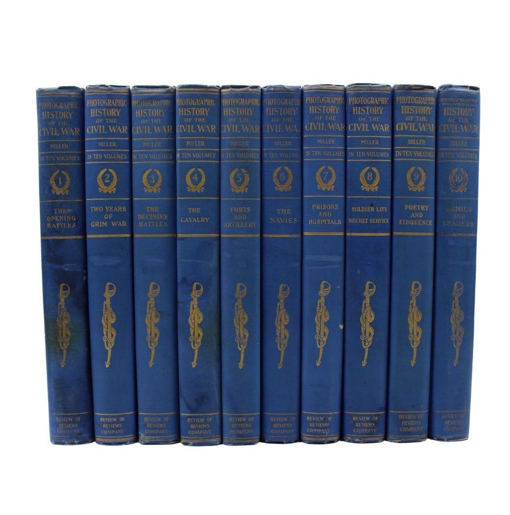 American The Photographic History of the Civil War in Ten Volumes, by Francis T. Miller For Sale