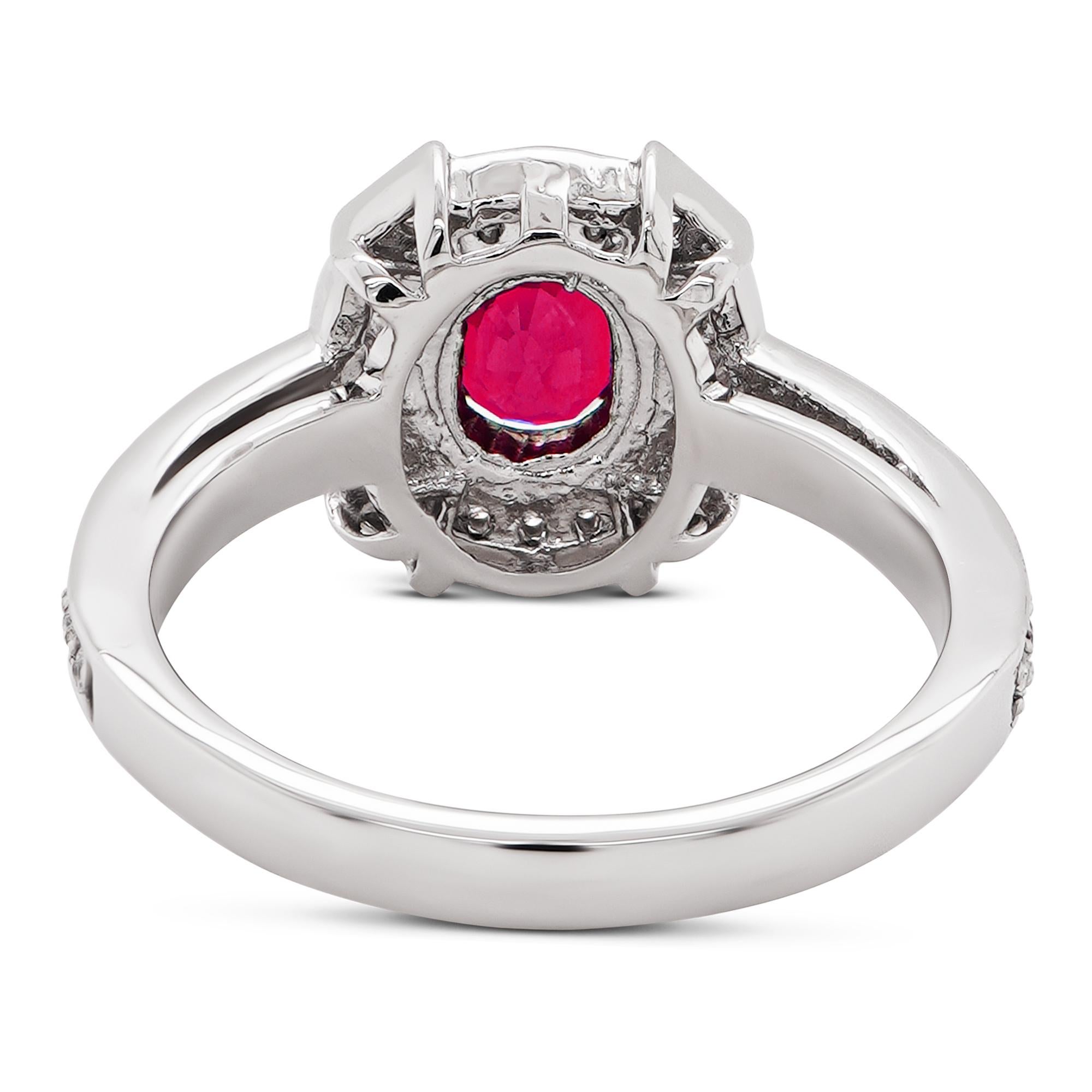 Anglo-indiano Il rubino del sangue di piccione: Una leggenda del fuoco e del ghiaccio in solitario in vendita