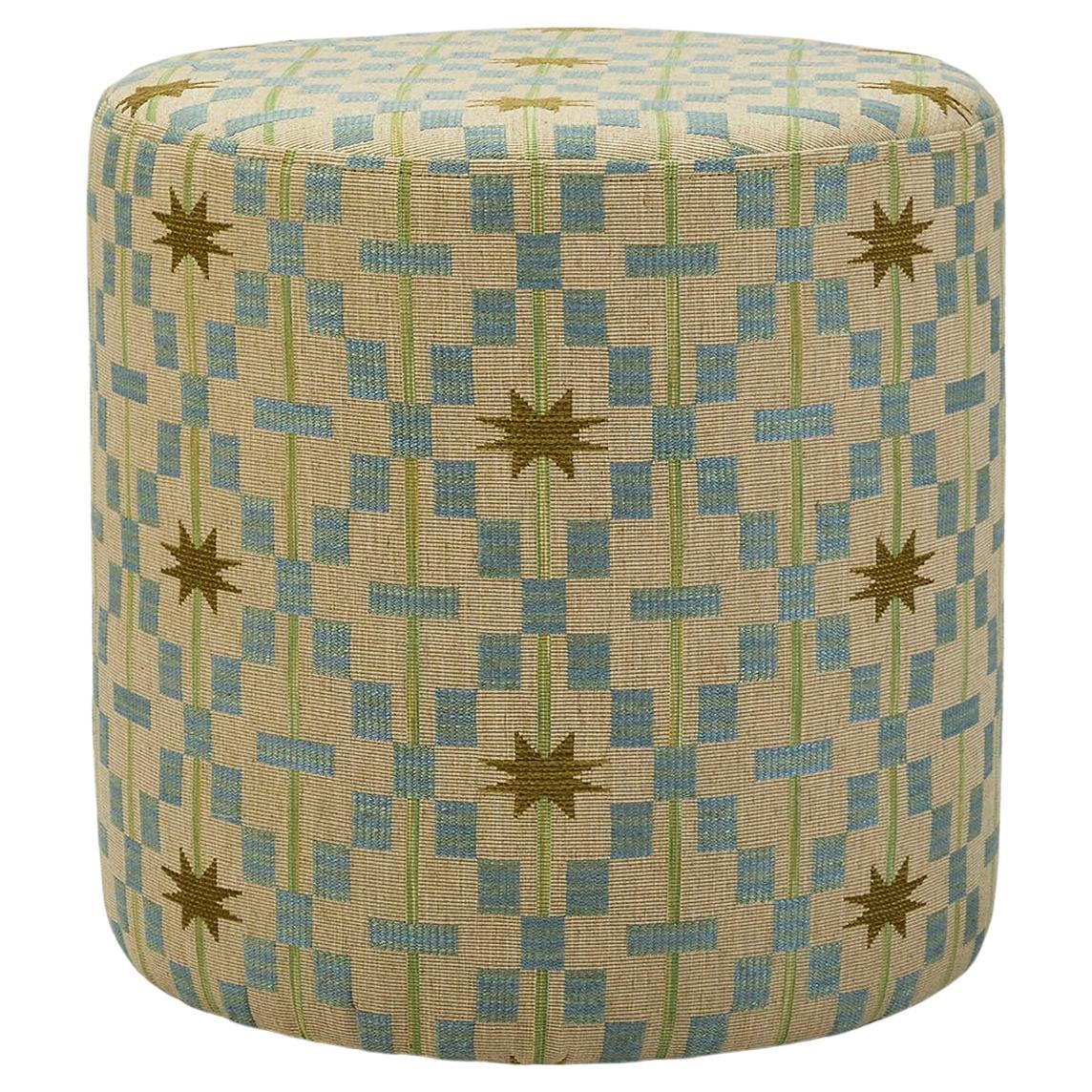 The Pill Stool In Afua Olive by Sister by Studio Ashby