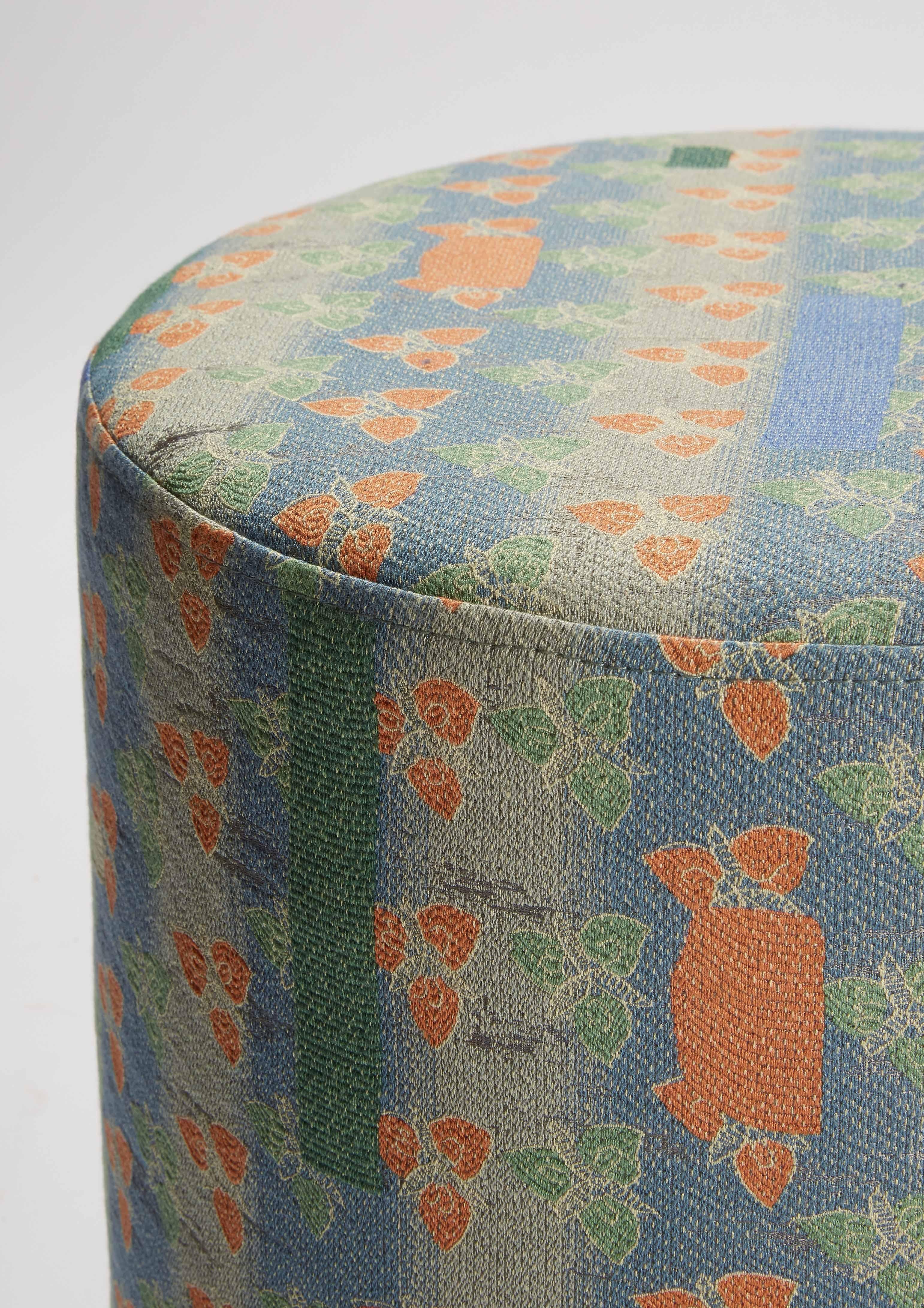 British The Pill Stool in Disa Lapis by Sister by Studio Ashby For Sale