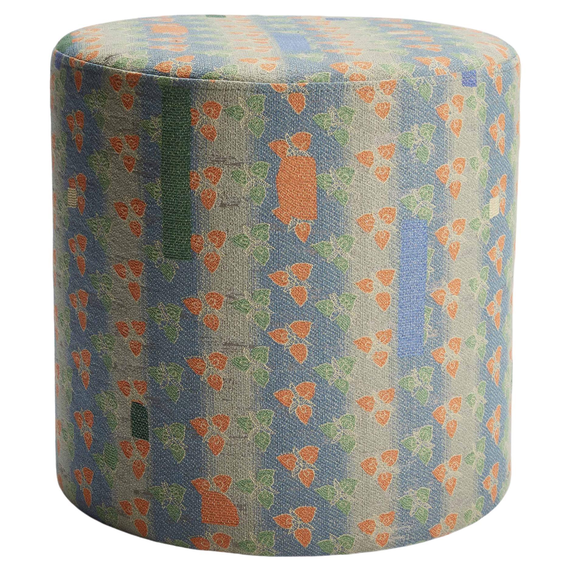 The Pill Stool in Disa Lapis by Sister by Studio Ashby
