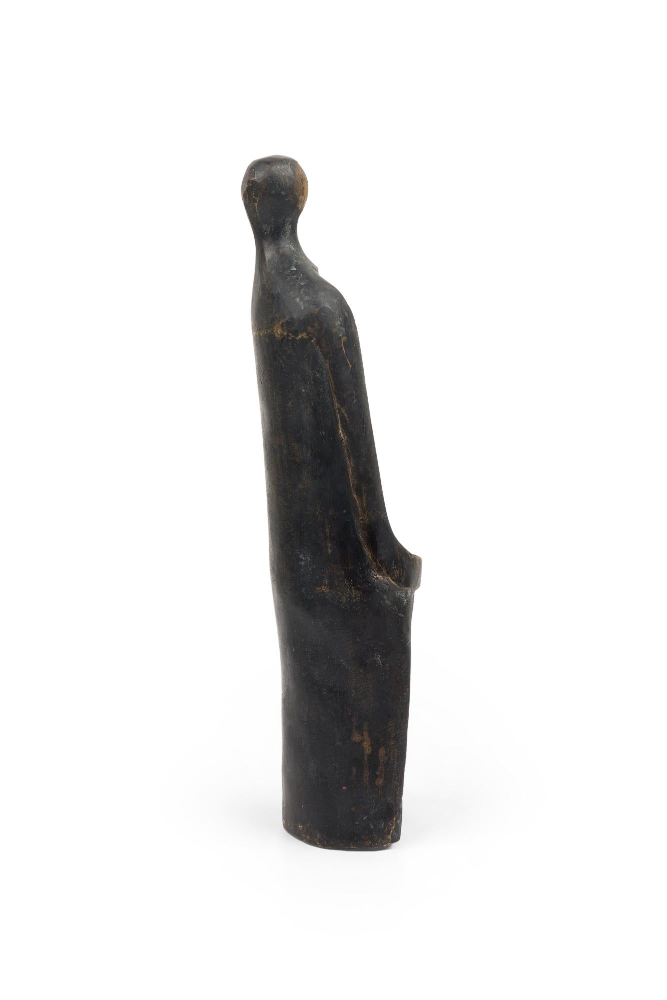 „The Pillar“ Brutalistische figurale Bronzeskulptur von Newel Modern, limitierte Auflage im Zustand „Gut“ im Angebot in New York, NY