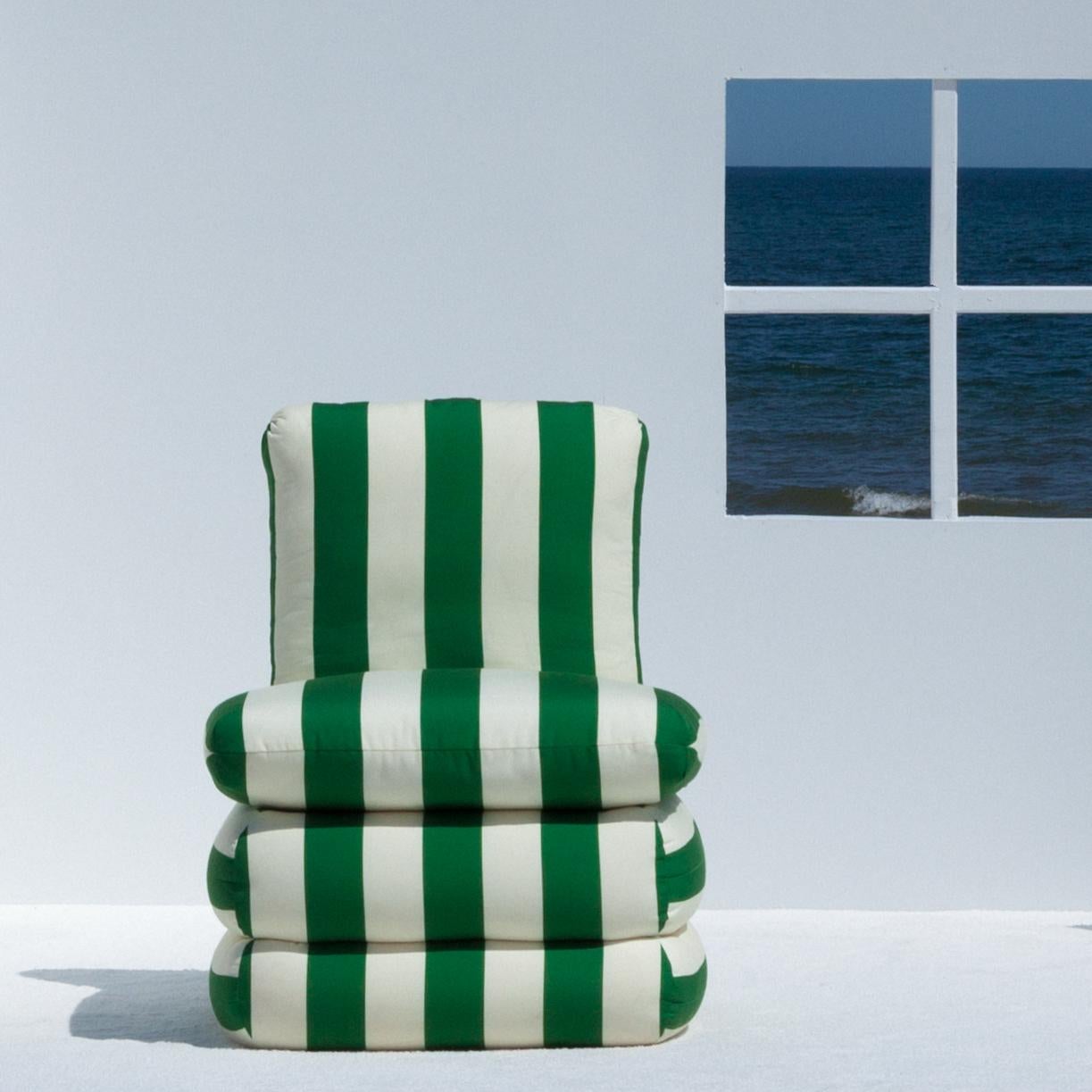 American Pillow Chair, Green
