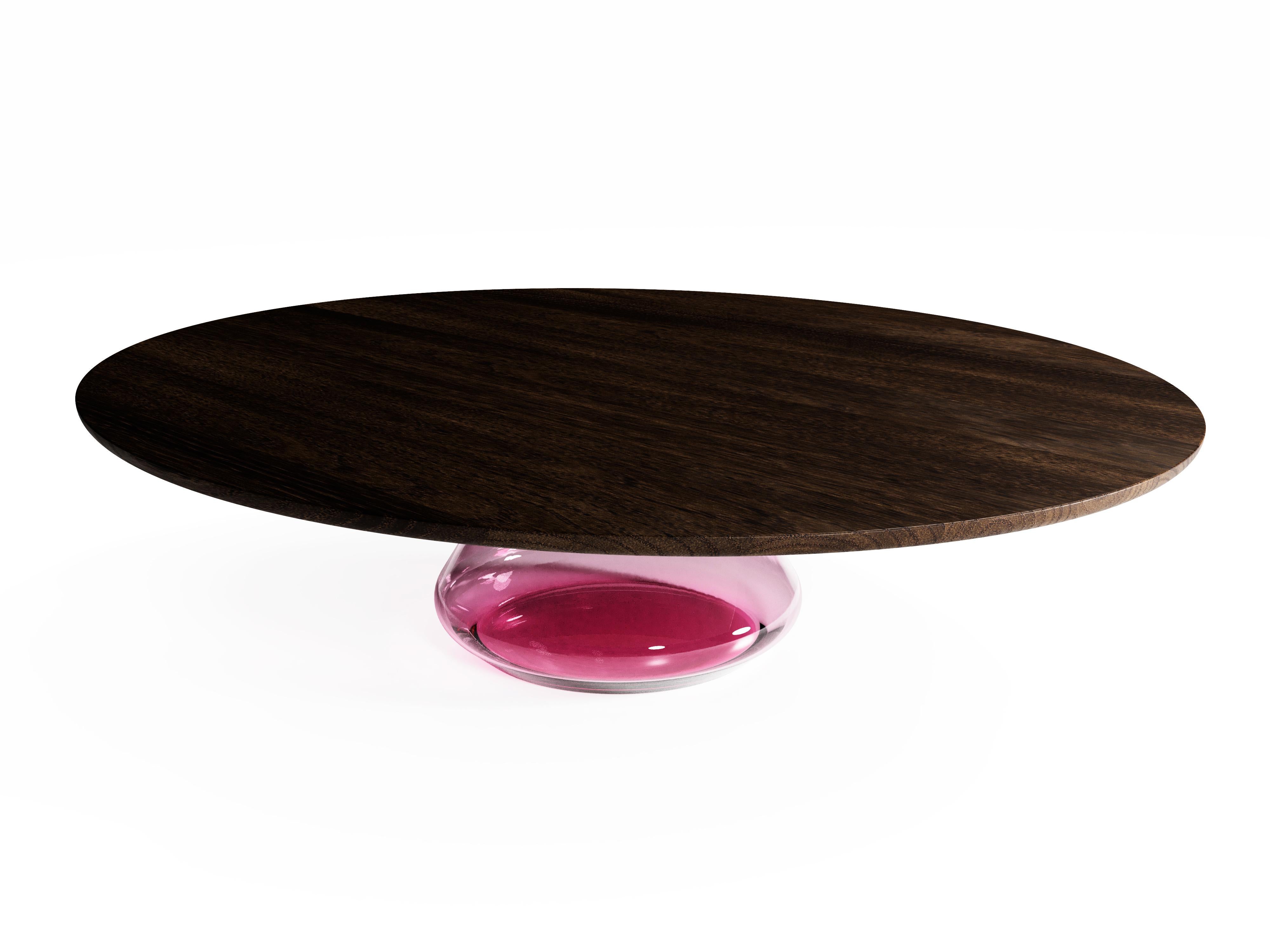 British Pink Lady Eclipse I, Limited Edition Coffee Table by Grzegorz Majka For Sale