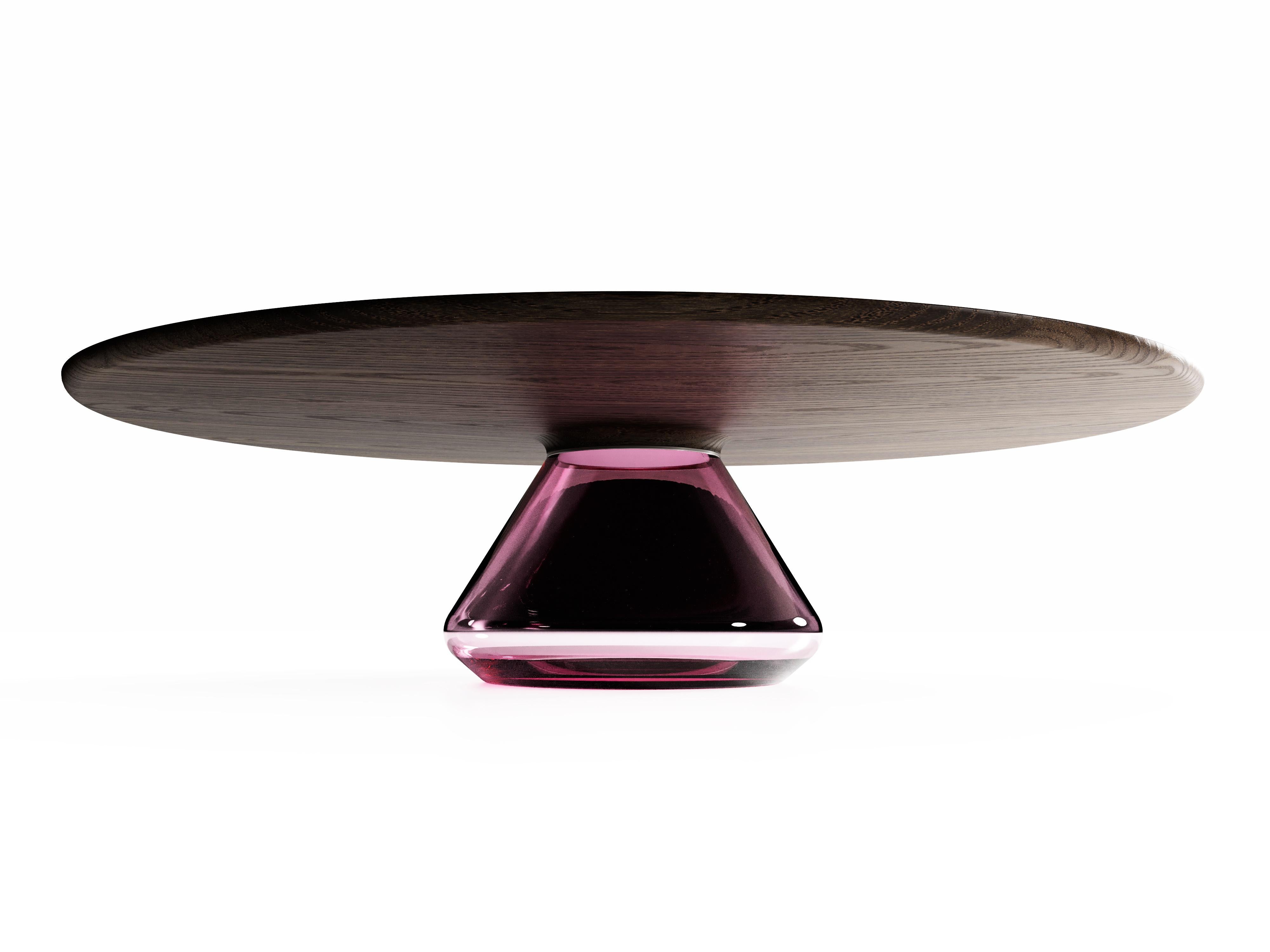 British The Pink Lady Eclipse I, Limited Edition Coffee Table by Grzegorz Majka