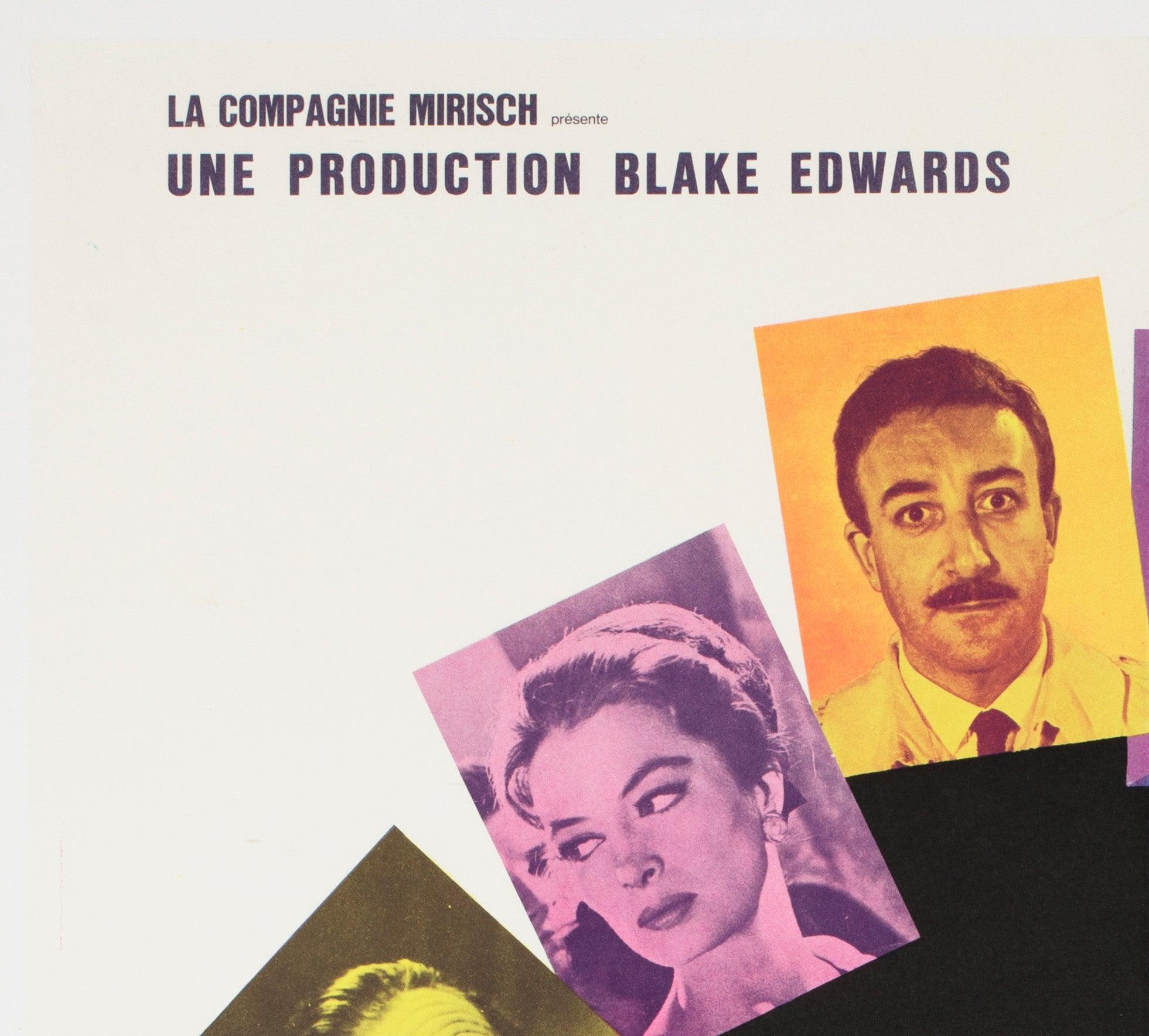 Français La Panthère rose 1964 Affiche du film français Moyenne, Clement Hurel en vente