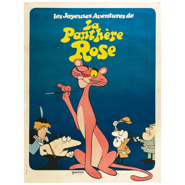 The Pink Panther 1970 French Grande Film Movie Poster at 1stDibs | pink  panther poster, pink panther french, pink panther poster vintage