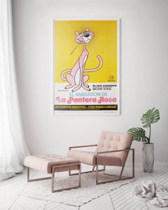The Pink Panther Marathon 1974 Spanish Film Poster