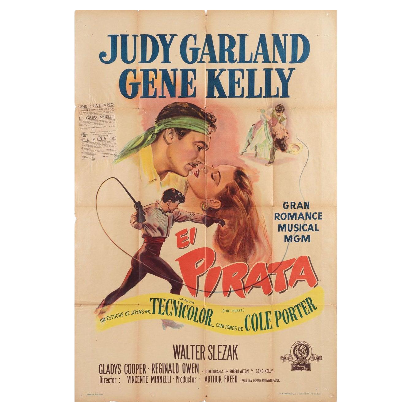 Pirate 1948 Argentine Film Poster