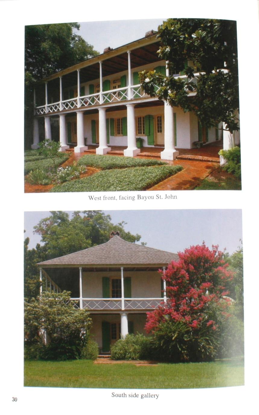 The Pitot House on Bayou St. John by Samuel Wilson, Jr. F.A.I.A. New Orleans: The Louisiana Landmarks Society, 1992. Softcover. 63 pp. A booklet on the New Orleans' historic plantation home, Pitot House listed on the National Register of Historic