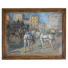 L
omnibus de la place Pigalle, Paris, début du 20e siècle par Bertrand Rasmussen