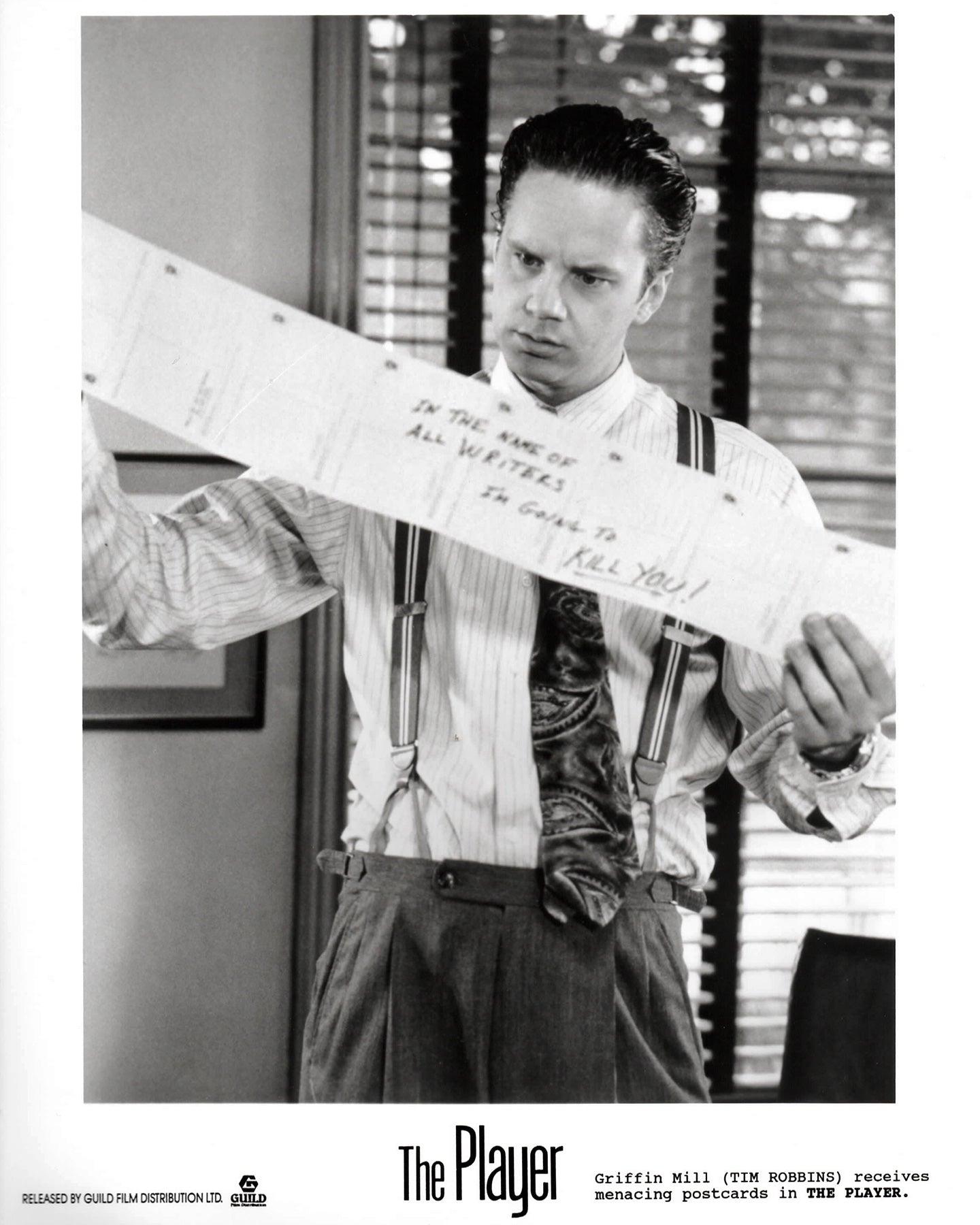 Papier The Player 1992 Publicity Film Movie Press Still Framed en vente