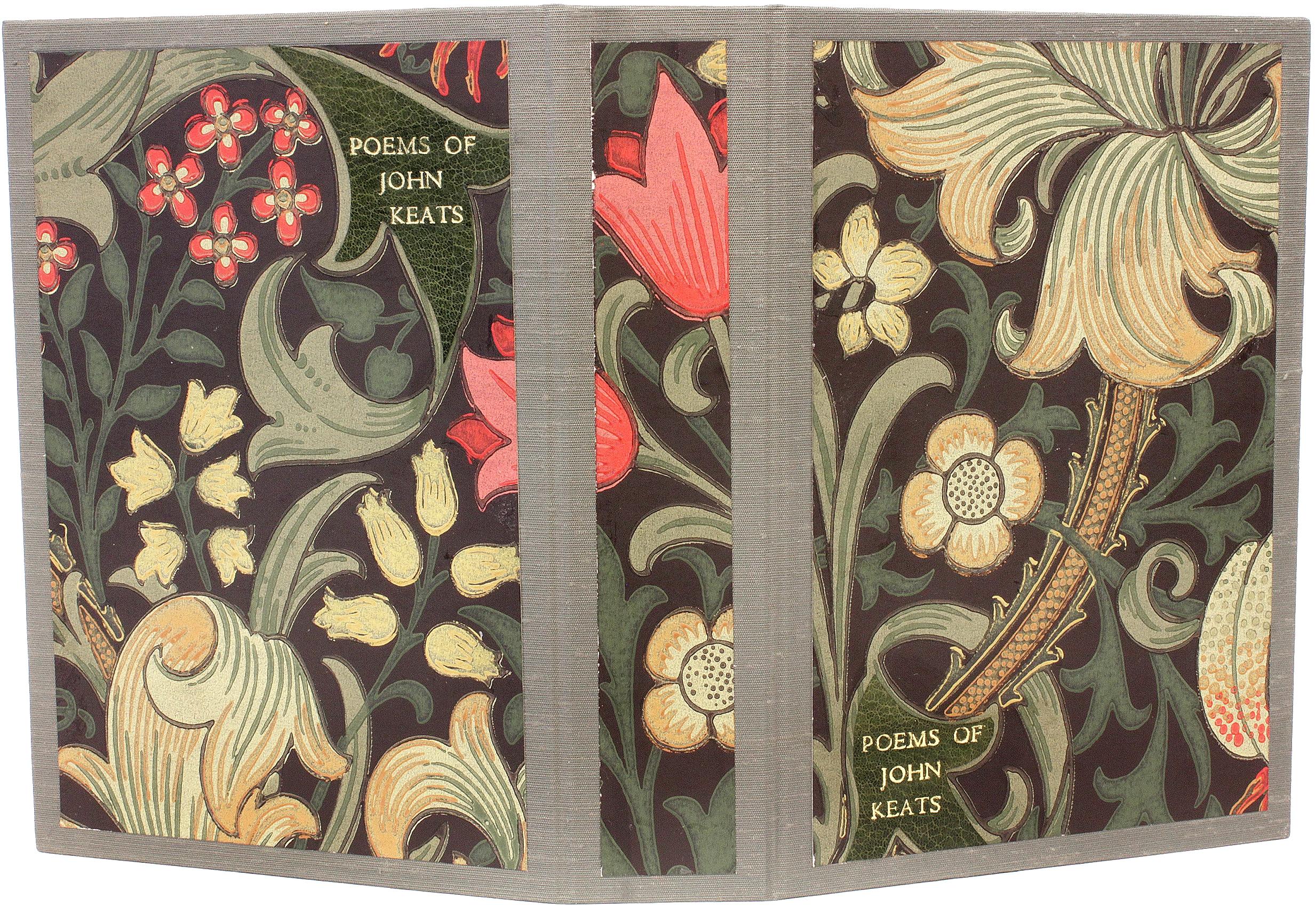 The Poems Of John Keats. The Kelmscott Press, 1894 - BOUND BY JAMIE KAMPH In Good Condition In Hillsborough, NJ