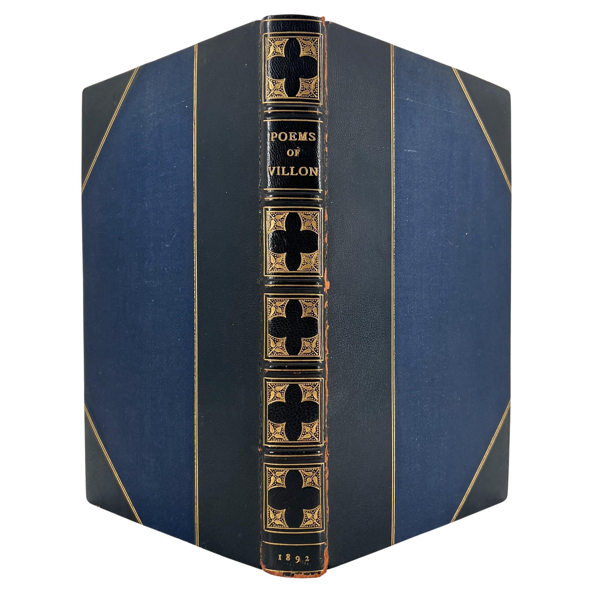 Die Gedichte des Meisters  François Villon aus Paris, 1892 im Angebot