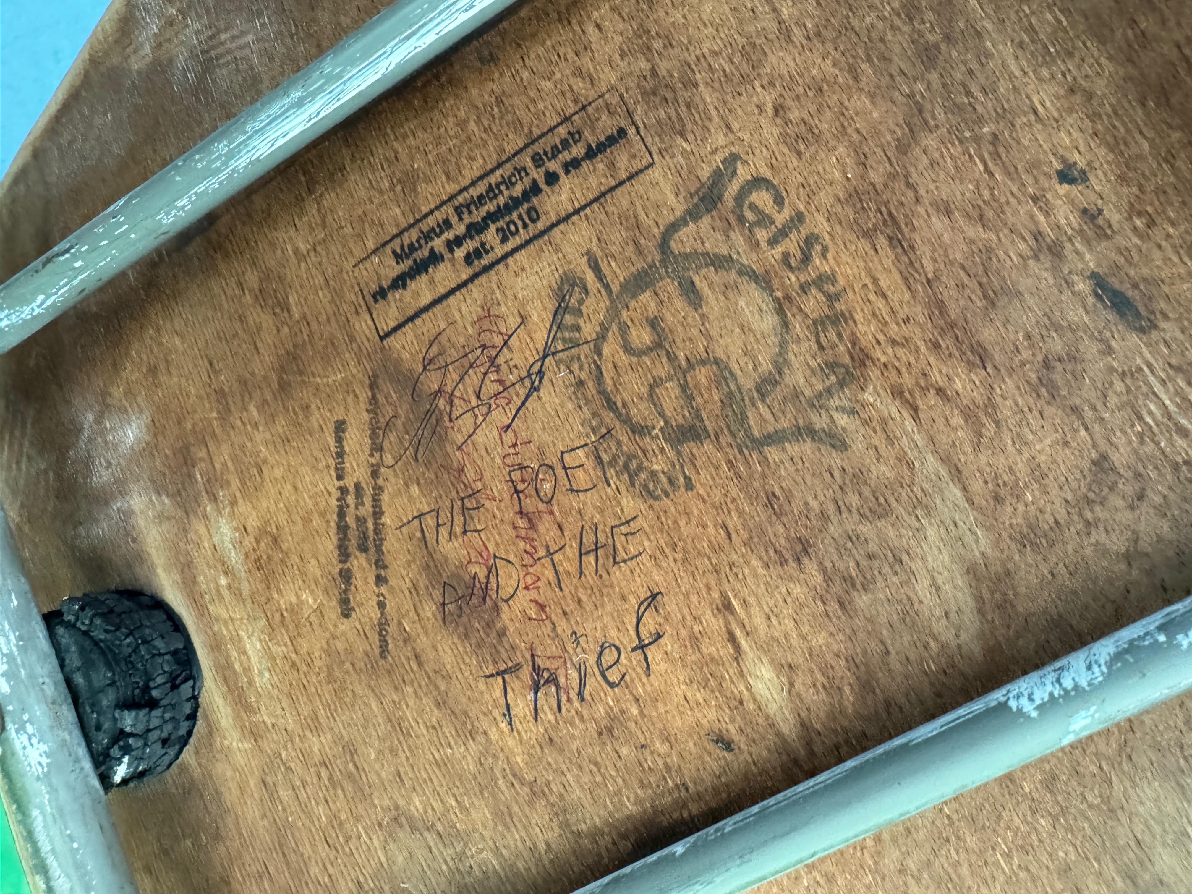 The Poet And The Thief Chair by Markus Friedrich Staab For Sale 1