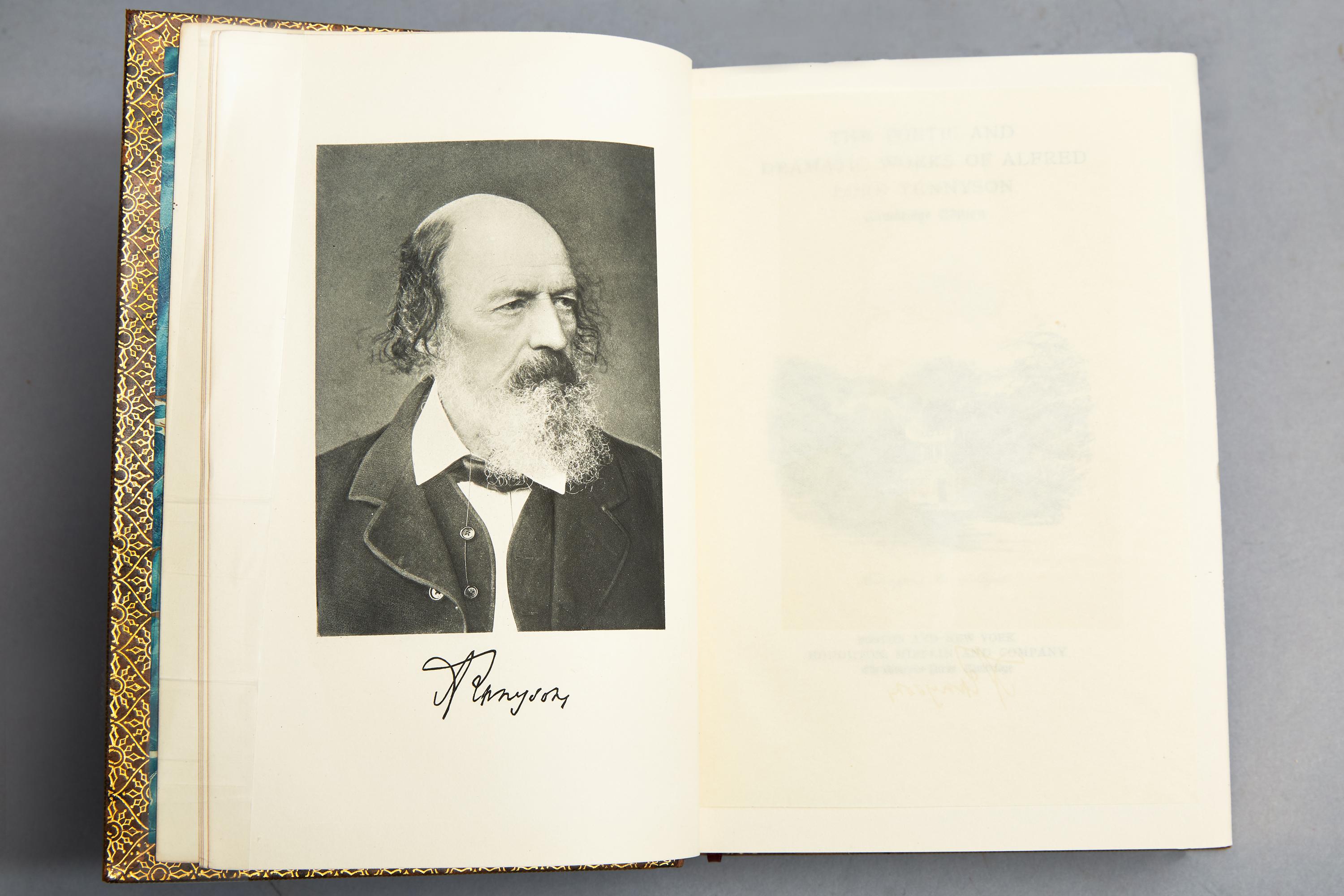 19th Century Lord Tennyson, The Poetic and Dramatic Works