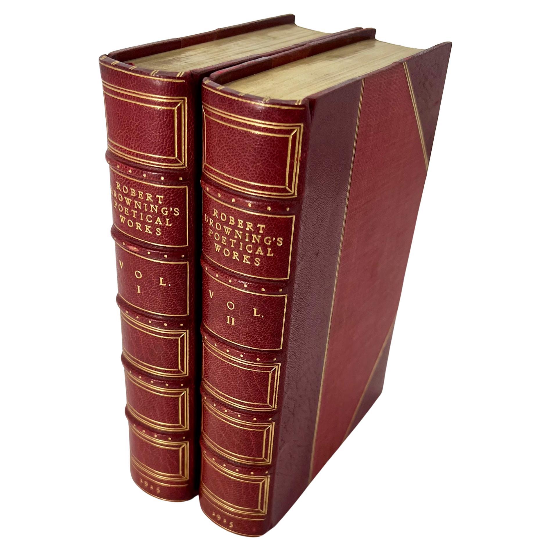 The Poetical Works of Robert Browning - 2 Volumes