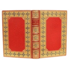 Poetry of Percy Bysshe Shelley, 1908, in a Fine Full Leather Binding