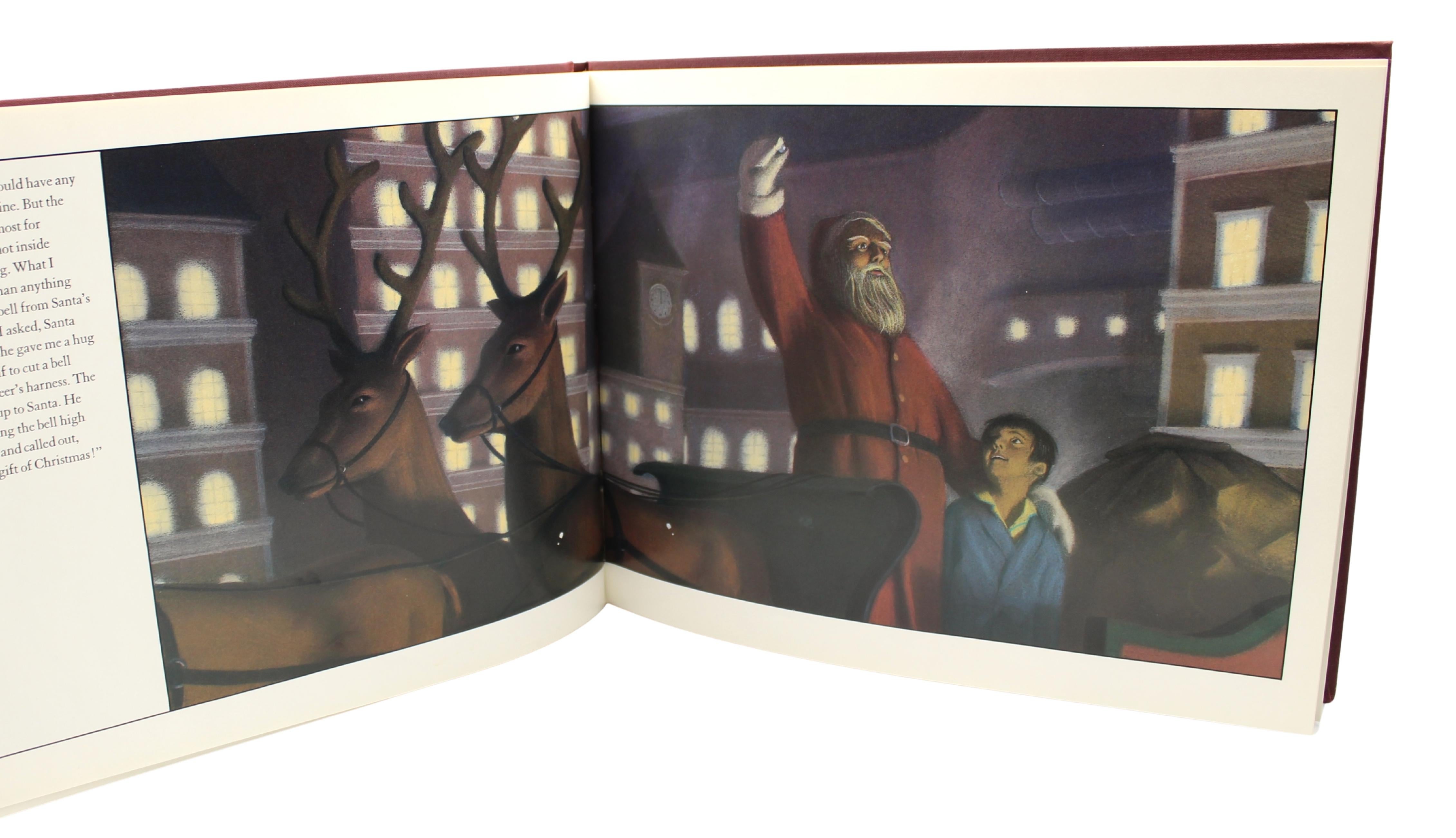 The Polar Express, Firmato da Chris van Allsburg, Prima edizione, 1985 in vendita 4