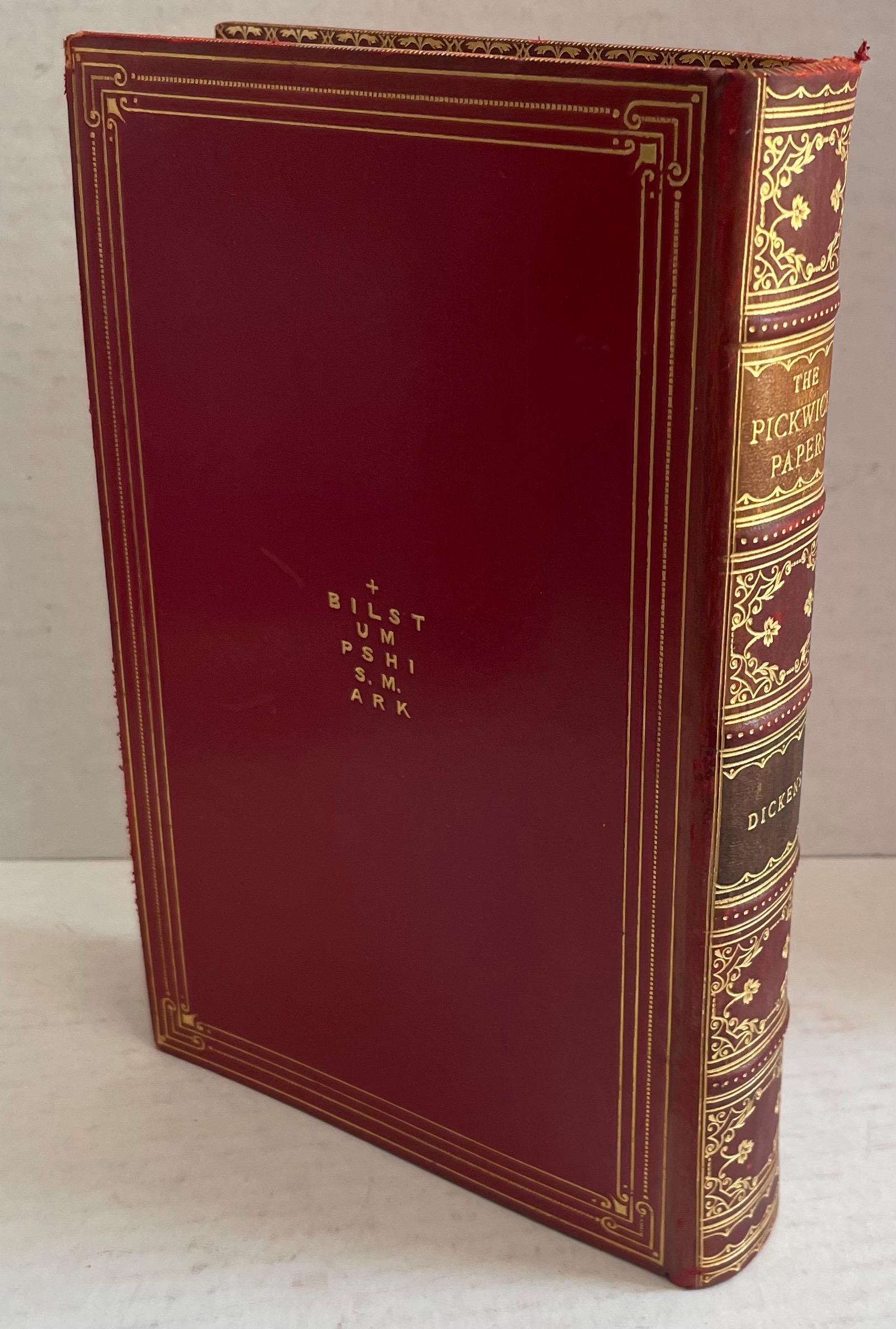 Die posthumen Papiere des Pickwick Club von Charles Dickens (Mittleres 19. Jahrhundert) im Angebot