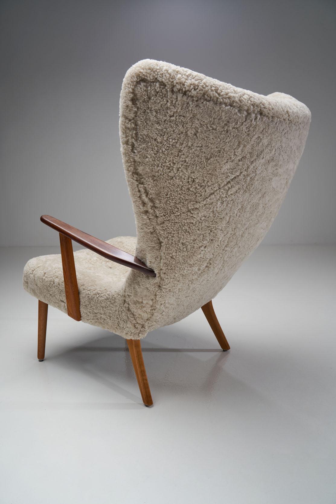 “The Prague Chair” by Madsen & Schubell, Denmark, 1950s In Good Condition In Utrecht, NL