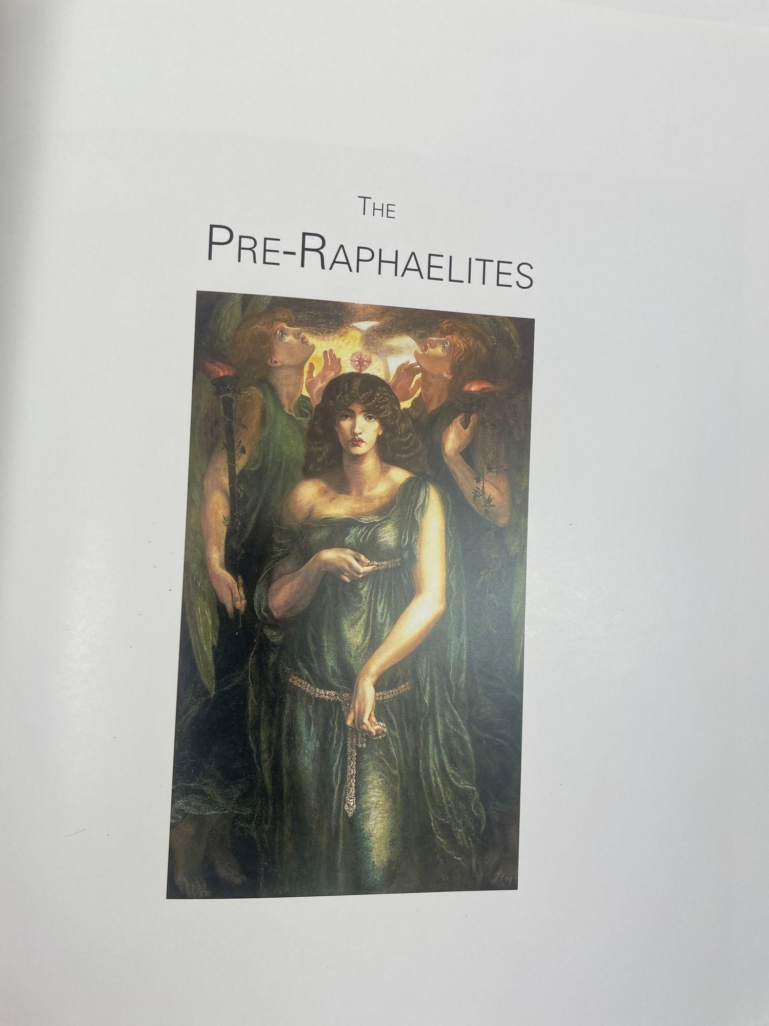 20th Century The Pre-Raphaelites by Sandra Forty Hardcover Book 1st Ed. 1997 For Sale