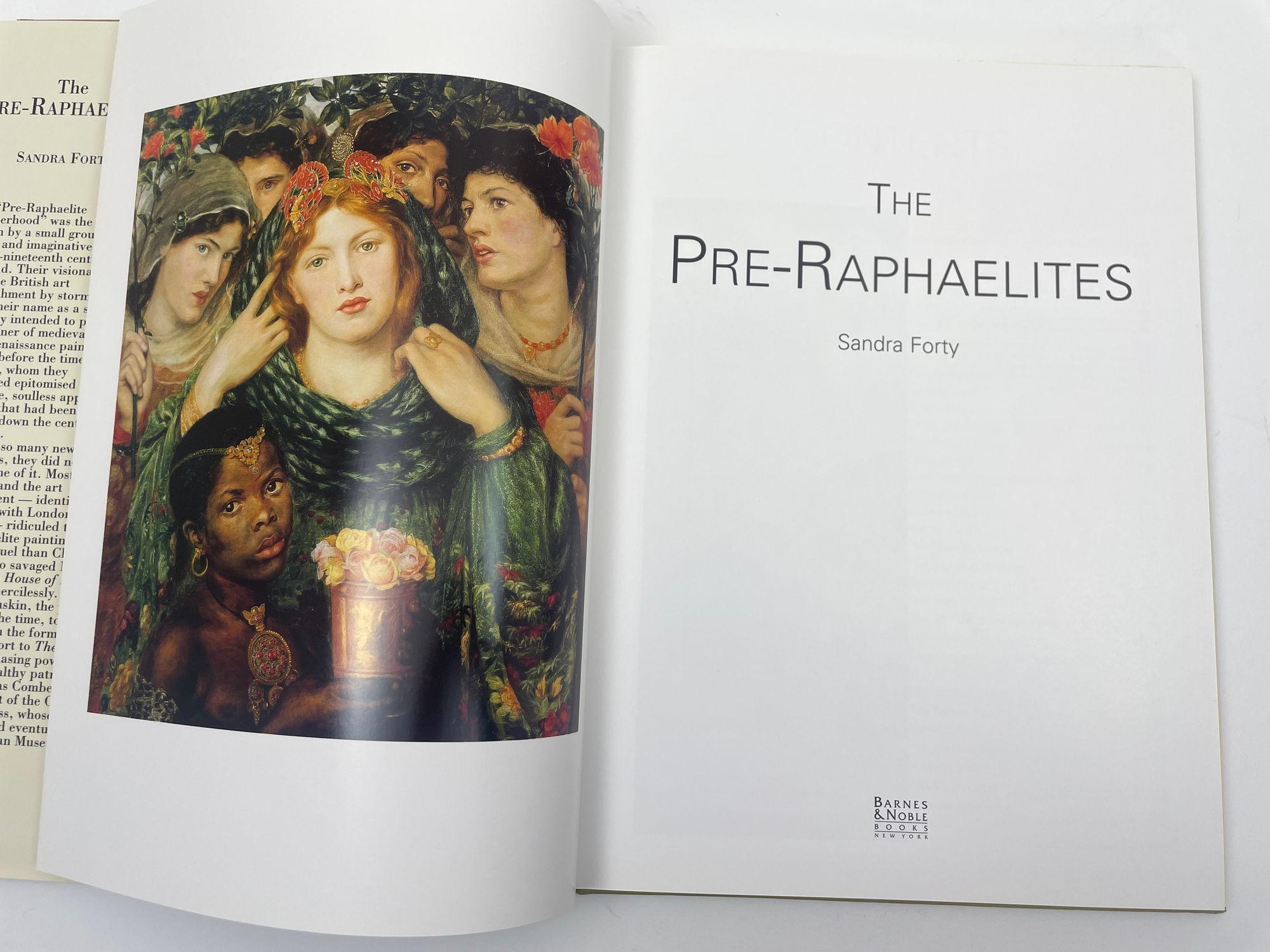 The Pre-Raphaelites by Sandra Forty Hardcover Book 1st Ed. 1997 For Sale 1