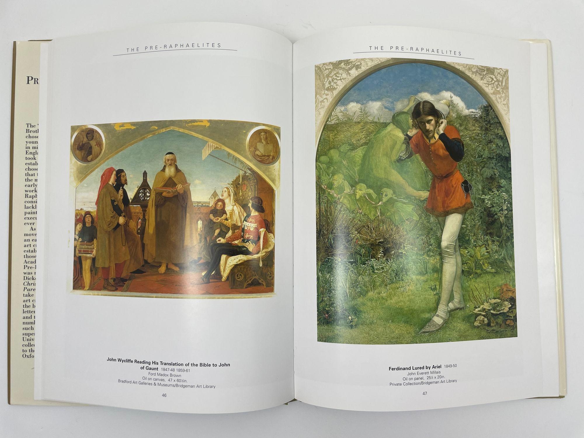 The Pre-Raphaelites by Sandra Forty Hardcover Book 1st Ed. 1997 For Sale 2
