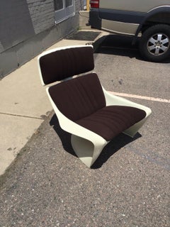 "The President" Lounge Chair Model 265 by Steen Ostergaard, circa 1968