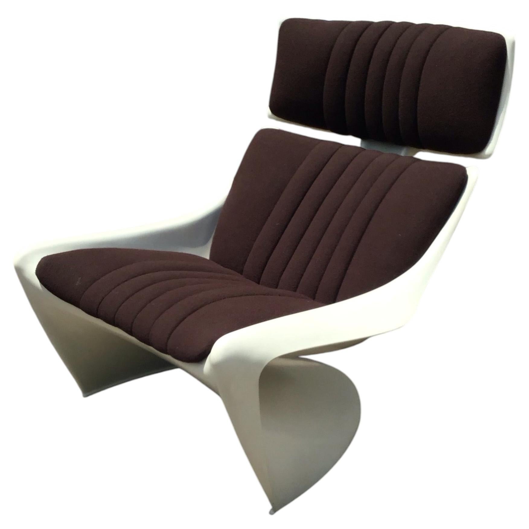 "The President" Lounge Chair Model 265 by Steen Ostergaard, circa 1968 For Sale