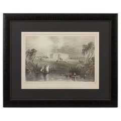 "The President's House, From Washington" Print, after William Henry Bartlett