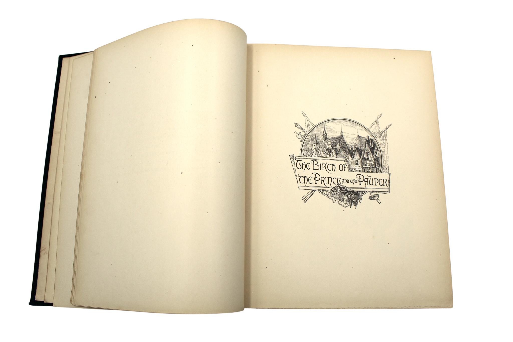 The Prince and the Pauper by Mark Twain, Later Edition, 1885 3
