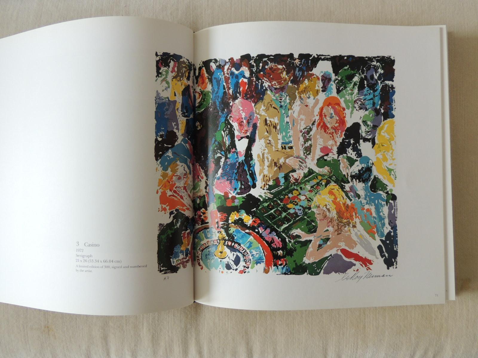 The Prints of LeRoy Neiman A Catalogue Raisonné hardcover coffee table book
A beautiful book. Contains more than 100 works, more than half in full color. There is also information about the author's life. Many of the prints are on sports, including