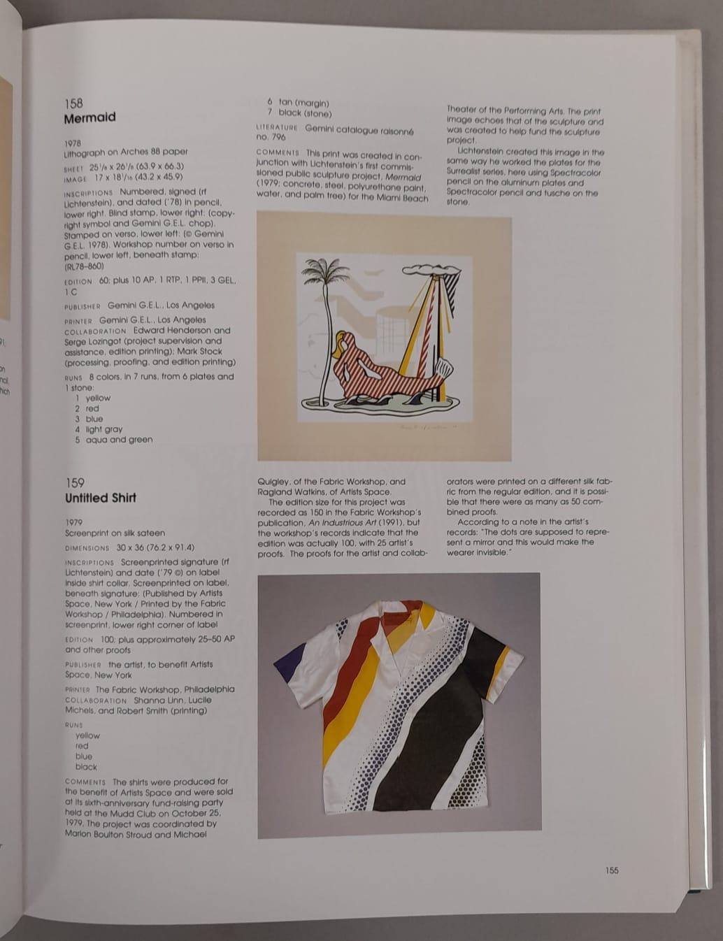Autre Les estampes de Roy Lichtenstein, un catalogue raisonné 1948-1997 en vente