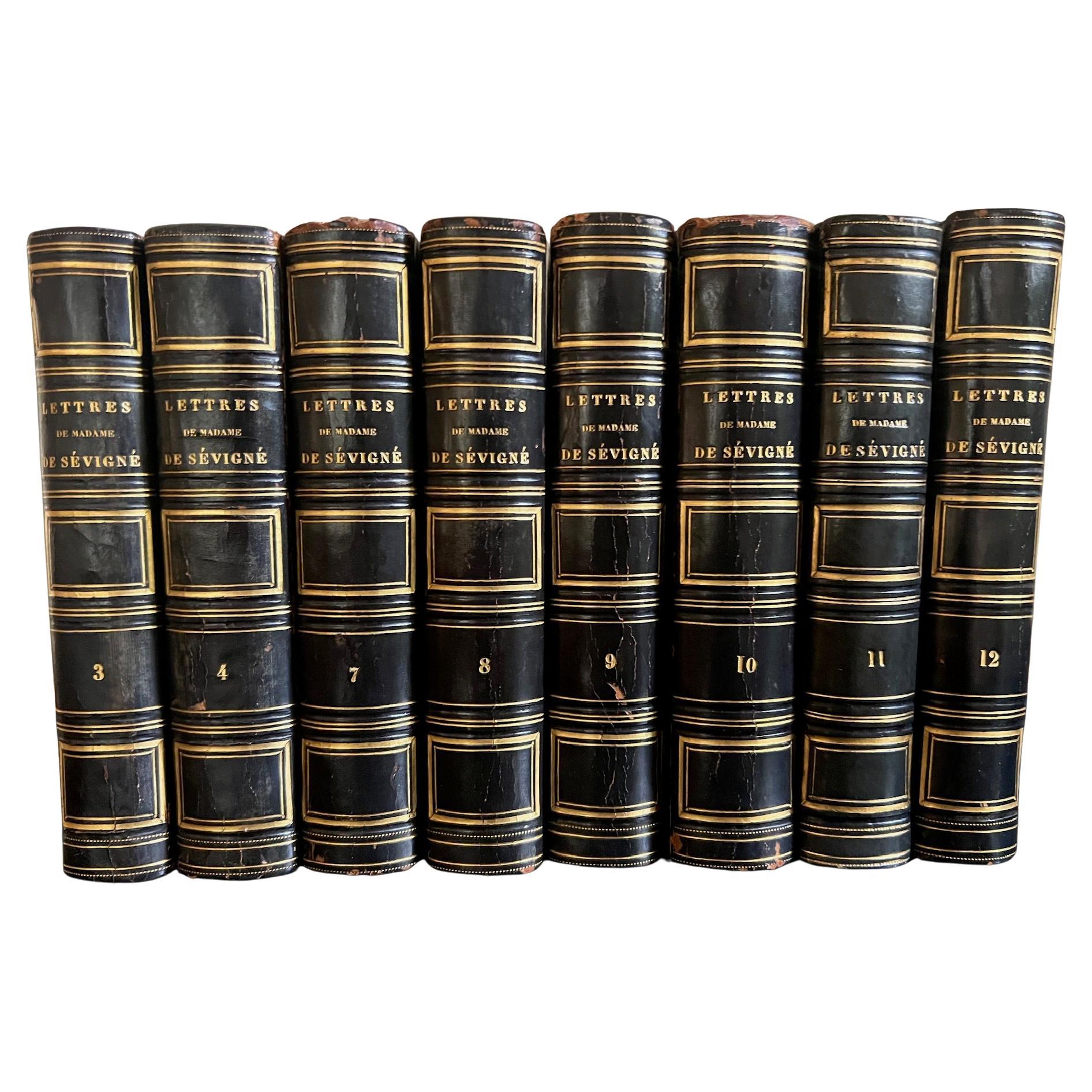 The Private Letters of Madame the Marquise de Sévigné, France, 1818-Set of 8 For Sale