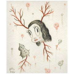 The Prize of Venison, Drawing by Gary Baseman, 2006