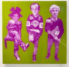 Basquiat, Haring and Warhol