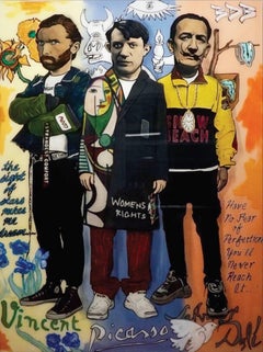 Vincent x Picasso x Dali