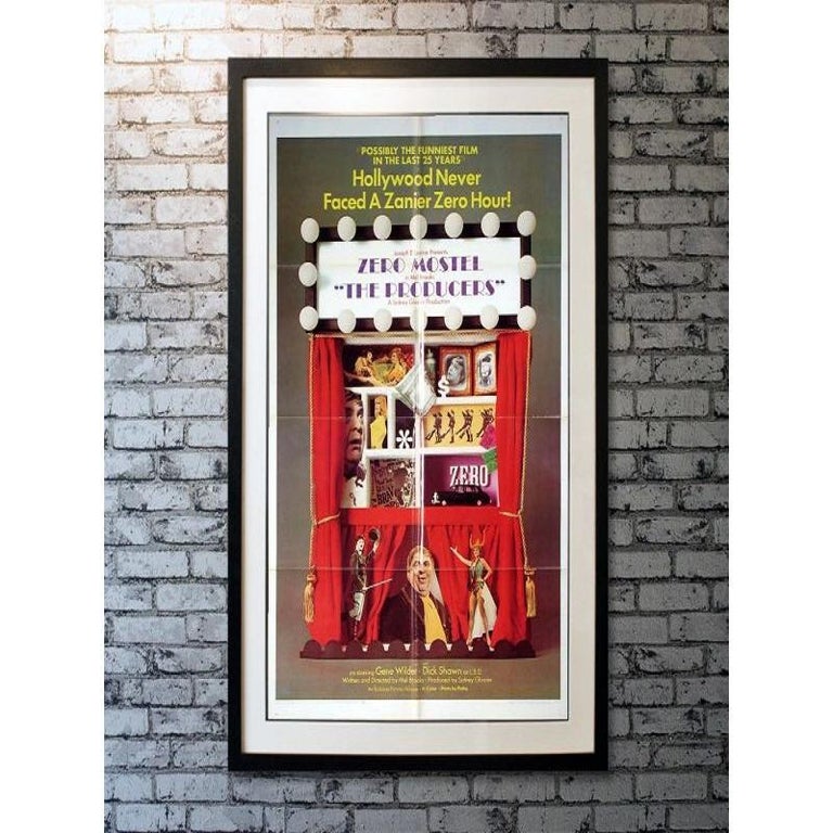 Producers Poster The Producers, Unframed Poster, 1967 For Sale at 1stDibs